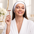 Rasoir de Sûreté • Anti-Irritations utilisé dans une routine beauté élégante